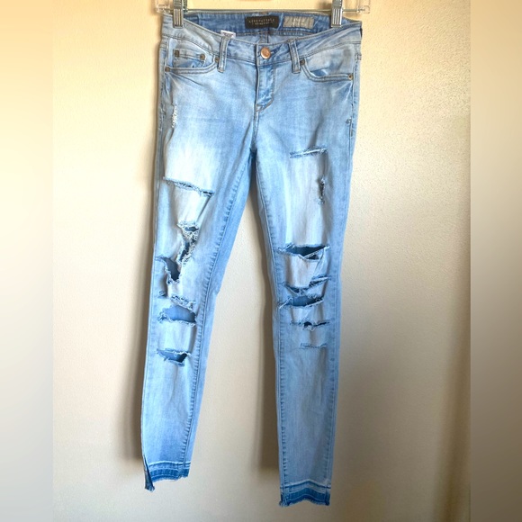 Aeropostale Denim - ❤️ 4/$10  Distressed Ankle Jeggings 2R